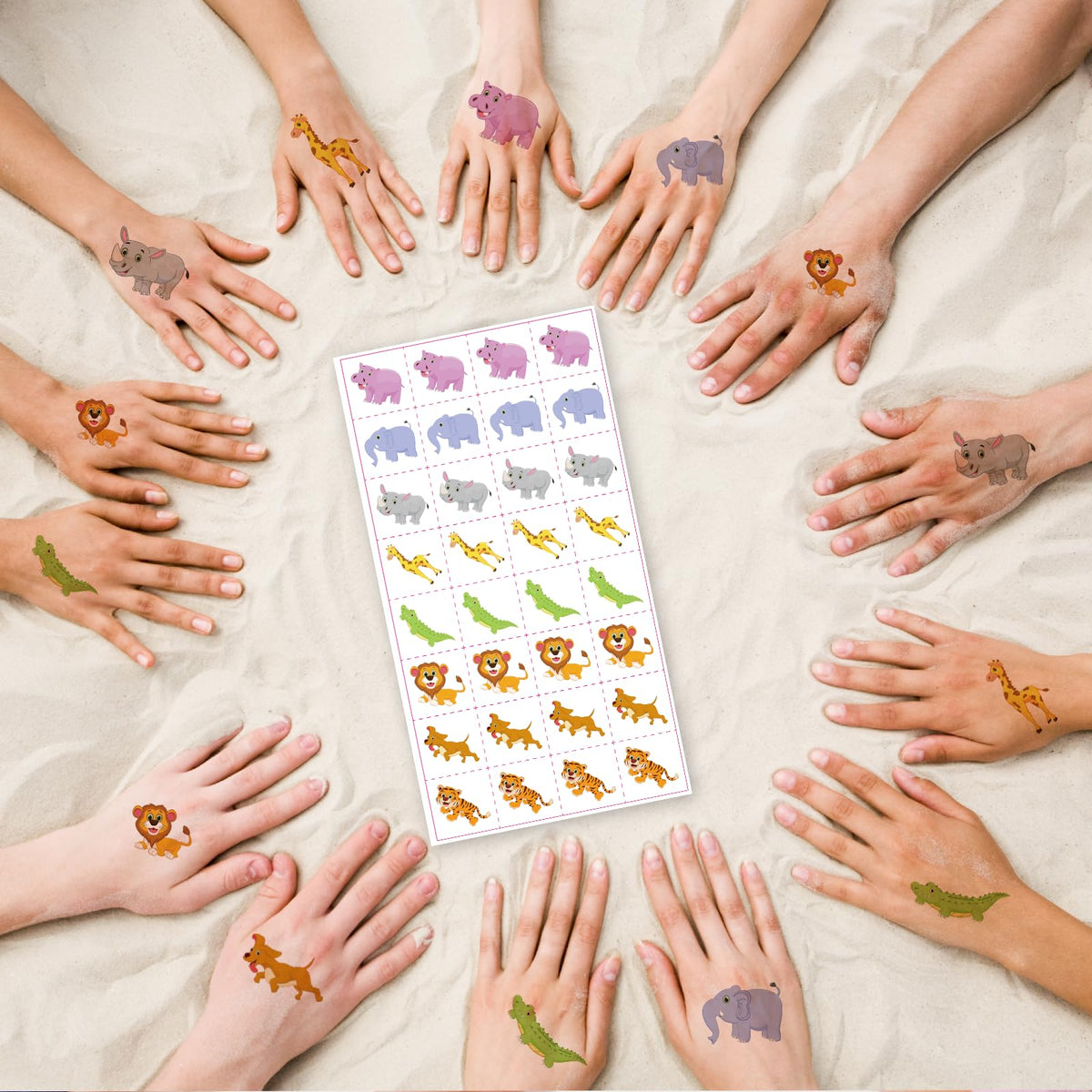 LYUBASA animal building blocks pack with valentines card sparks imaginative play in class.