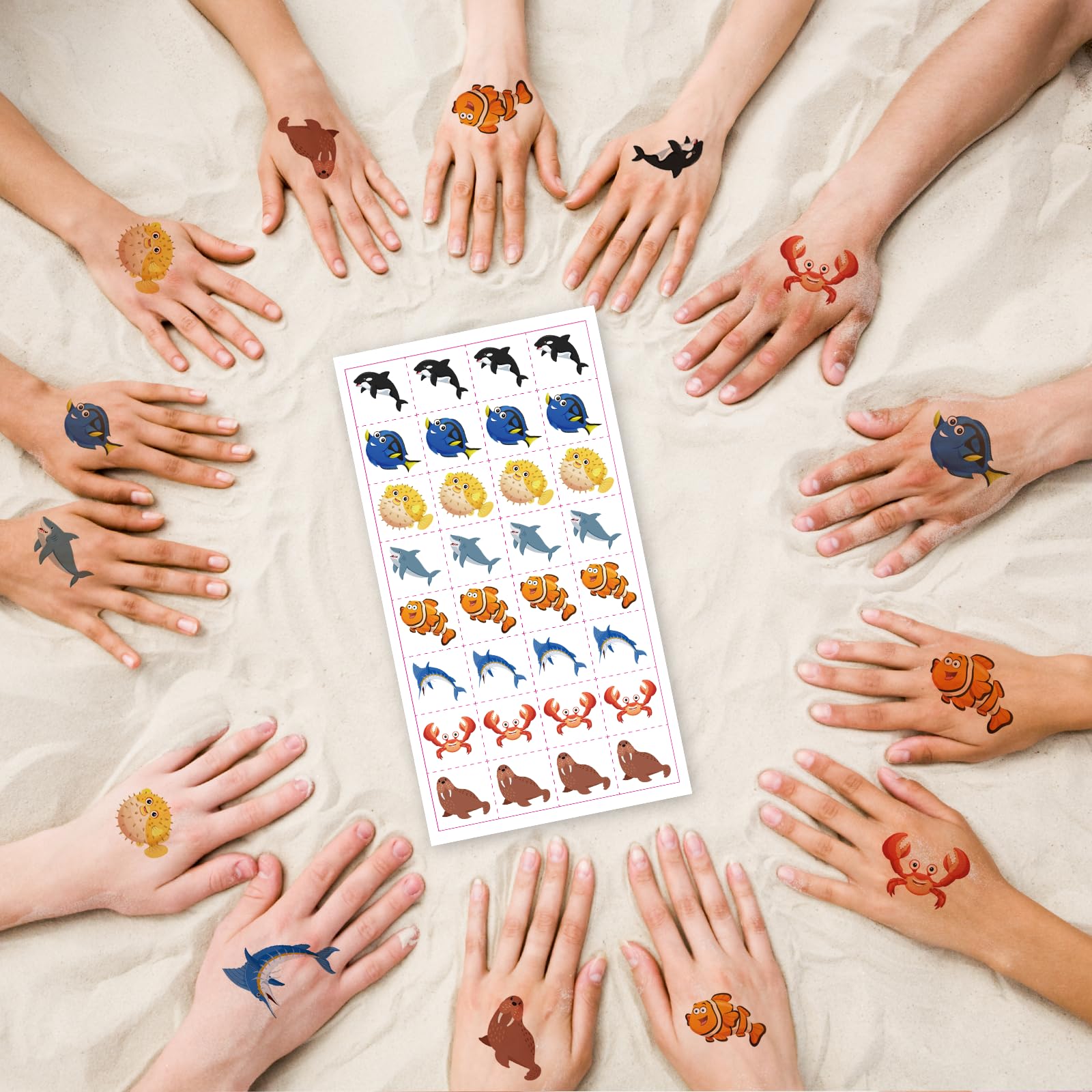 LYUBASA sea animal building blocks with valentines card spark creativity in kids during classroom activities