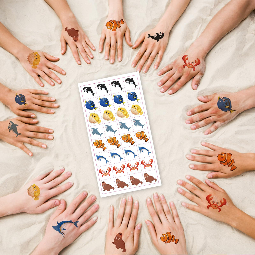 LYUBASA sea animal building blocks with valentines card spark creativity in kids during classroom activities