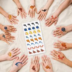 LYUBASA sea animal building blocks with valentines card spark creativity in kids during classroom activities