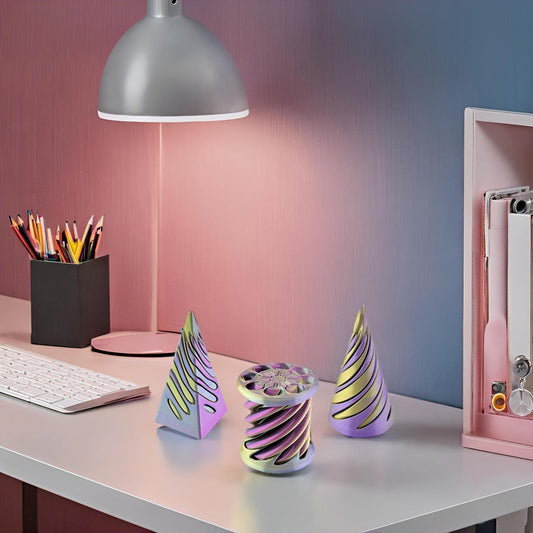 Lyzbbsoy 3D-printed cone detail highlights intricate finishing.