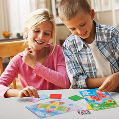 LZHZH mosaic butterfly sticker for kids encourages color recognition