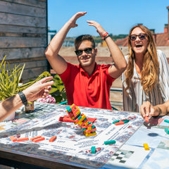 LZYRF table-protection mahjong mat shields tabletops during casual gatherings.