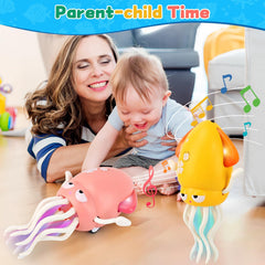 LZZAPJ octopus fishing rod accessory supports imaginative role-play and interactive storytelling.