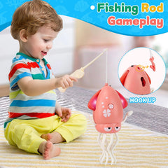 LZZAPJ octopus with USB charging removes disposable batteries for convenient, long-lasting play.