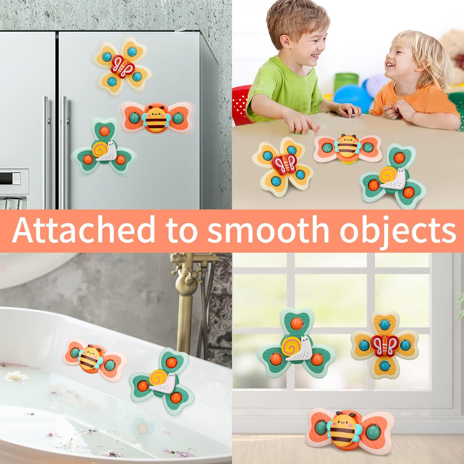 LZZAPJ snail spinning toy encourages grasping and patience during play.