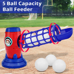 LZZAPJ T Ball Set kids playing outdoors for hand-eye coordination