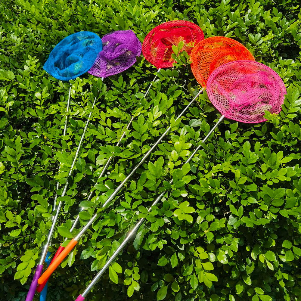 M-jump extendable kids net ideal for butterfly, small fish, or ladybird adventures.
