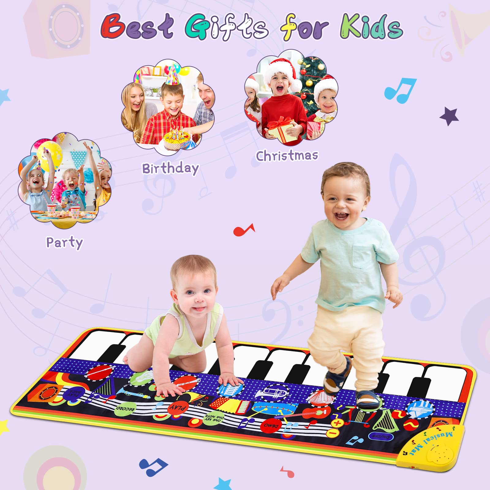 M SANMERSEN colorful design captures toddler attention for moments of exploration