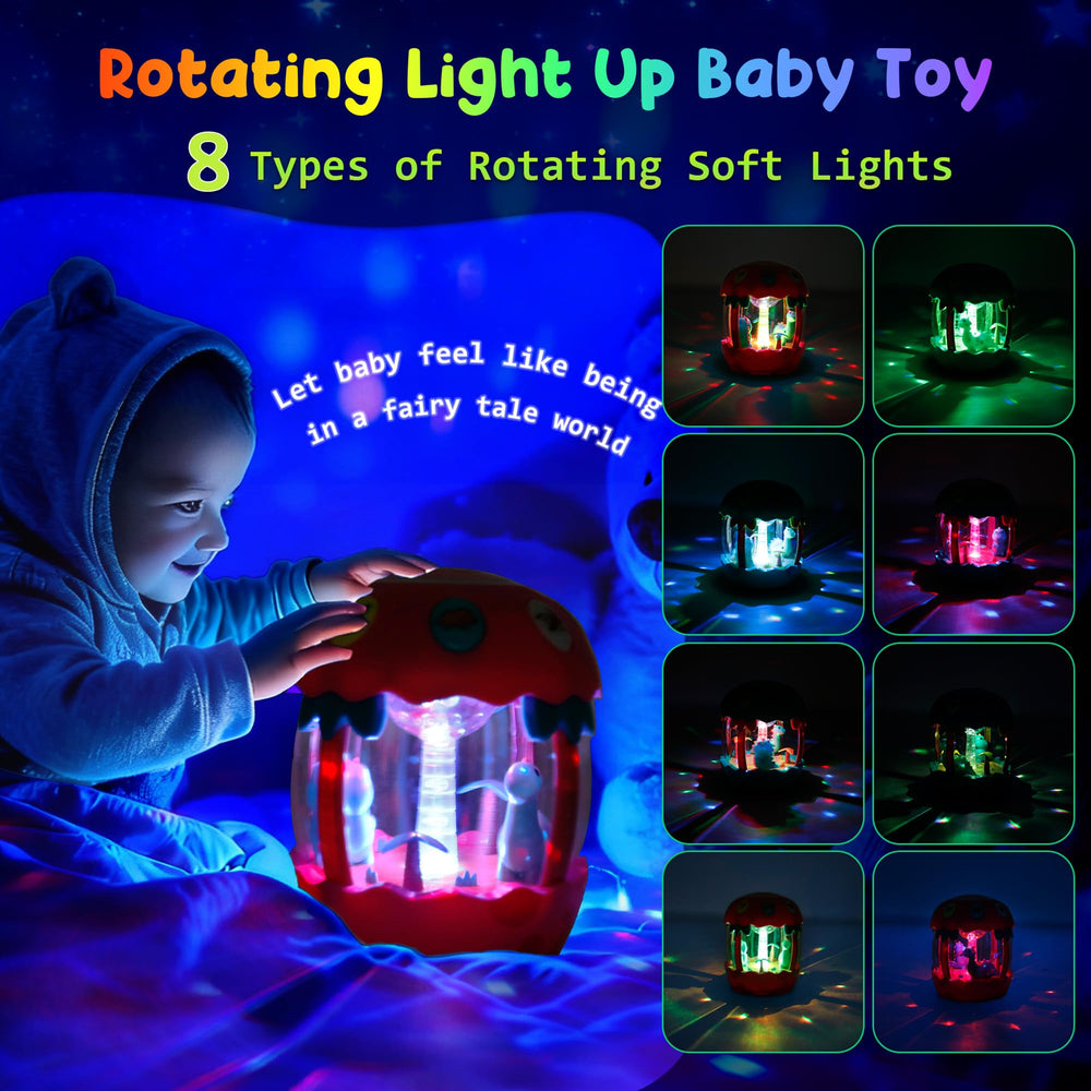 M SANMERSEN colorful light patterns create engaging sensory moments.