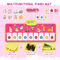 M SANMERSEN floor piano mat dreamy lights spark visual stimulation.