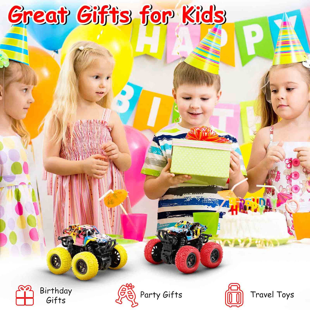 M SANMERSEN gift-pack trucks ideal for birthdays and holiday surprises.
