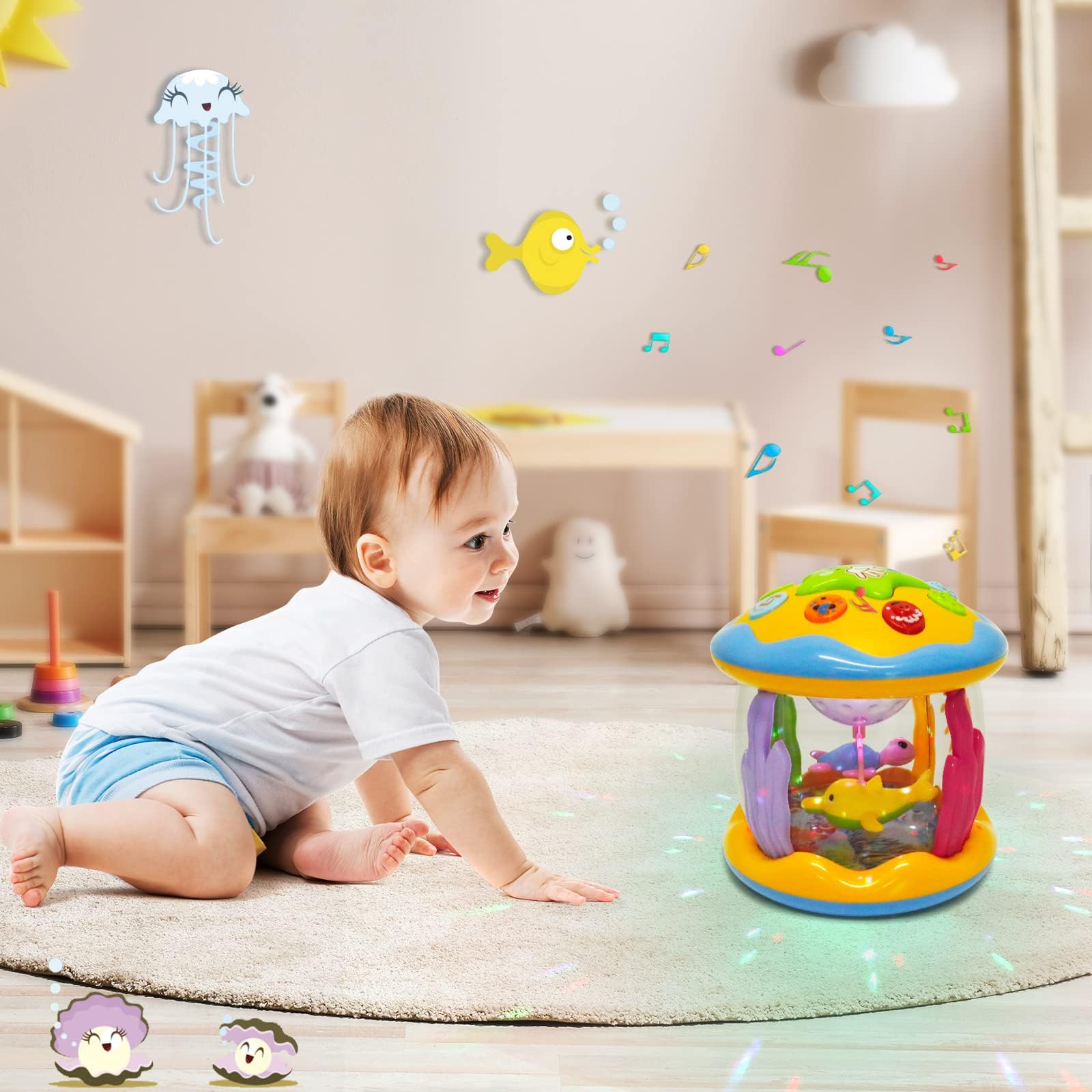 M SANMERSEN gift-ready-ocean-toy ideal for birthdays and holidays.