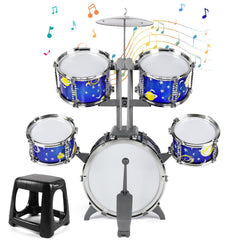 M SANMERSEN includes drumsticks for budding musicians.
