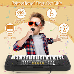 M SANMERSEN Kid Keyboard Piano demo songs to inspire ideas