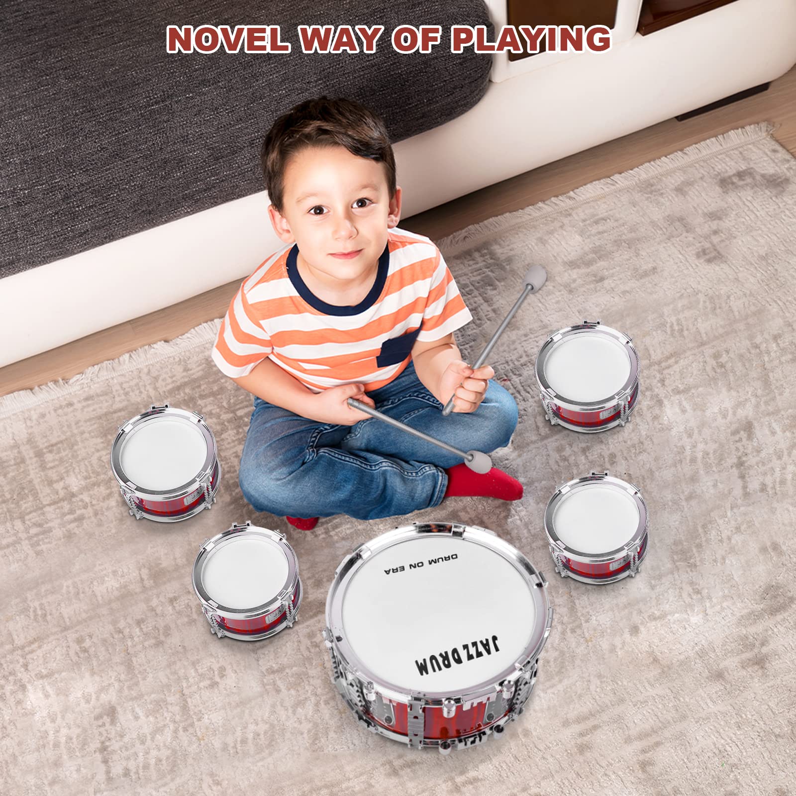 M SANMERSEN educational toy encourages creativity through rhythm play.