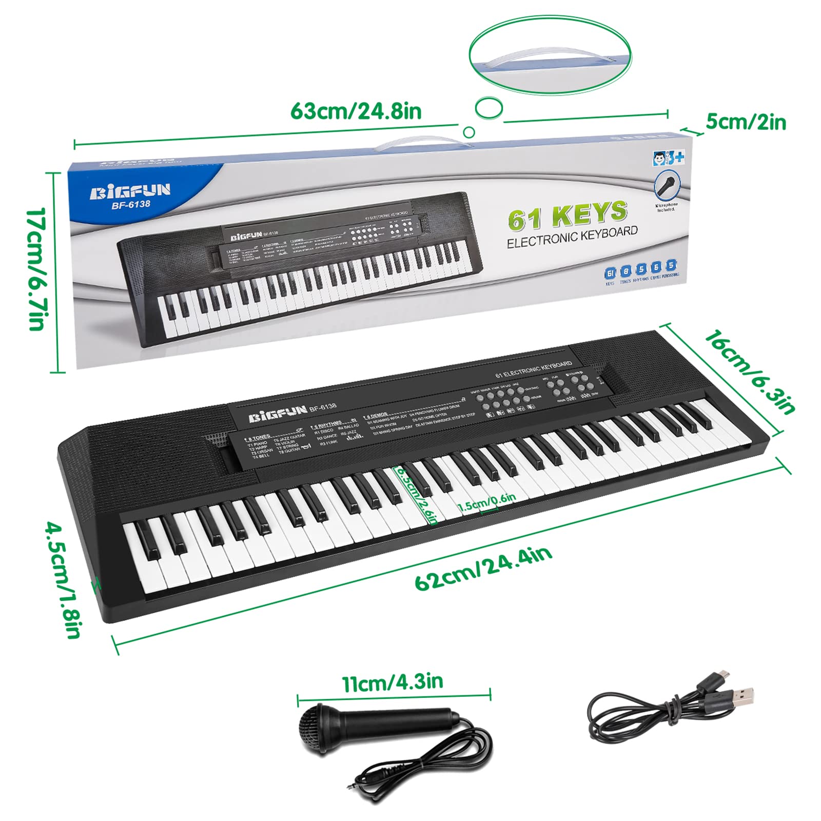 M SANMERSEN battery-powered option supports wireless play anywhere.
