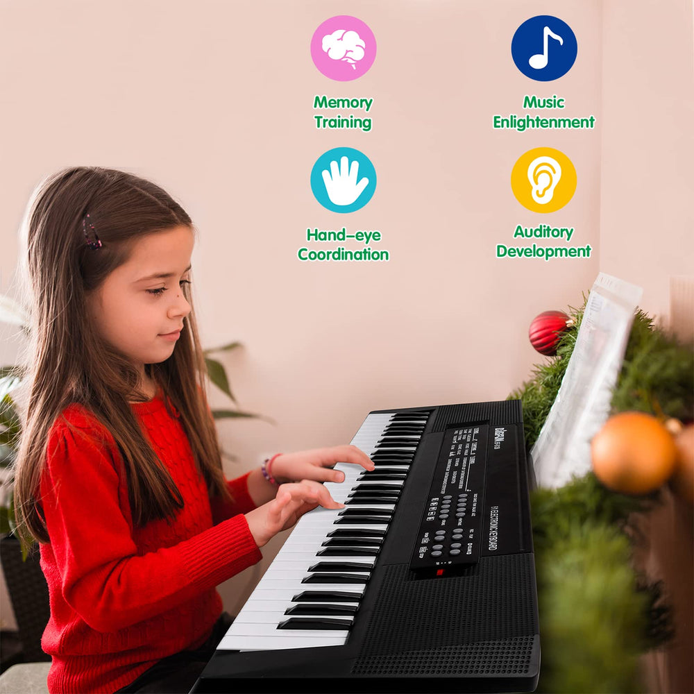 M SANMERSEN keyboard demonstration modes highlight varied learning rhythms.