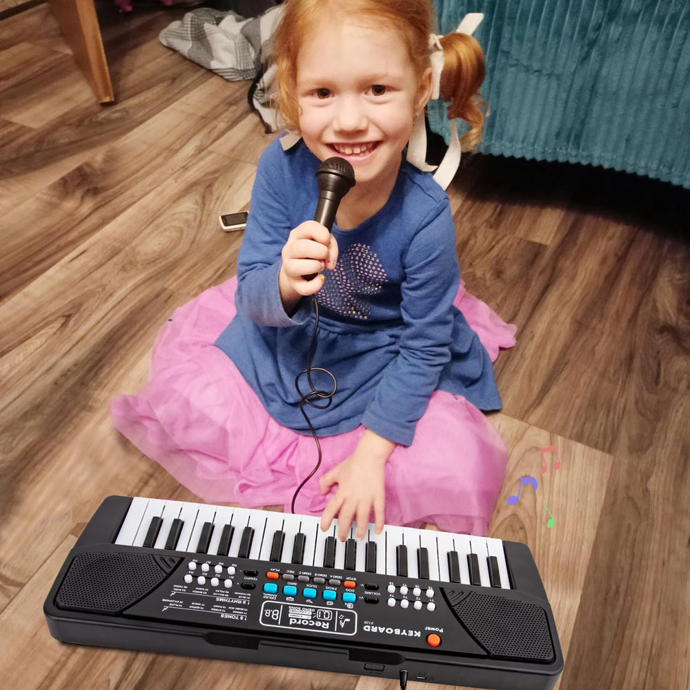 M SANMERSEN Kids Piano gift ready packaging for birthdays or holidays