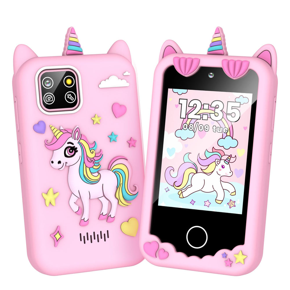 M SANMERSEN kid-friendly phone with 2.8-inch screen for easy navigation