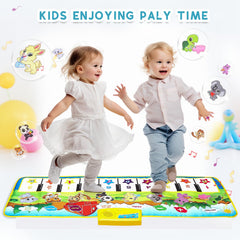 M SANMERSEN piano mat is battery powered for portable fun anywhere.