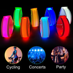 M.best glow wristbands for nighttime visibility at concerts and raves.