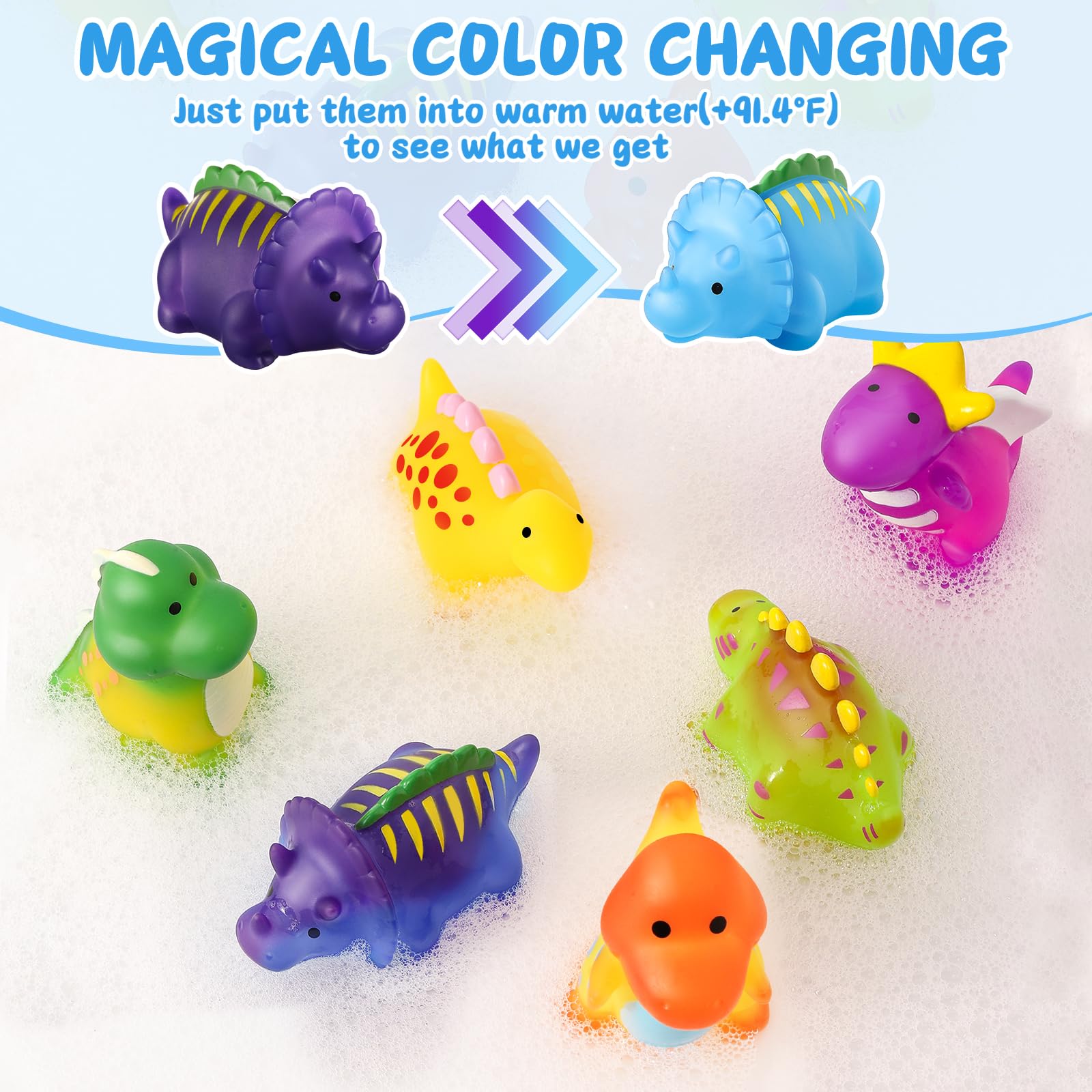 Macaloca no-hole design dinosaur toy highlighting safety and hygiene
