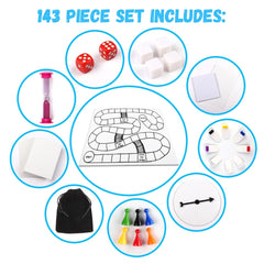 Madanar storage box with lid keeps components organized for easy setup