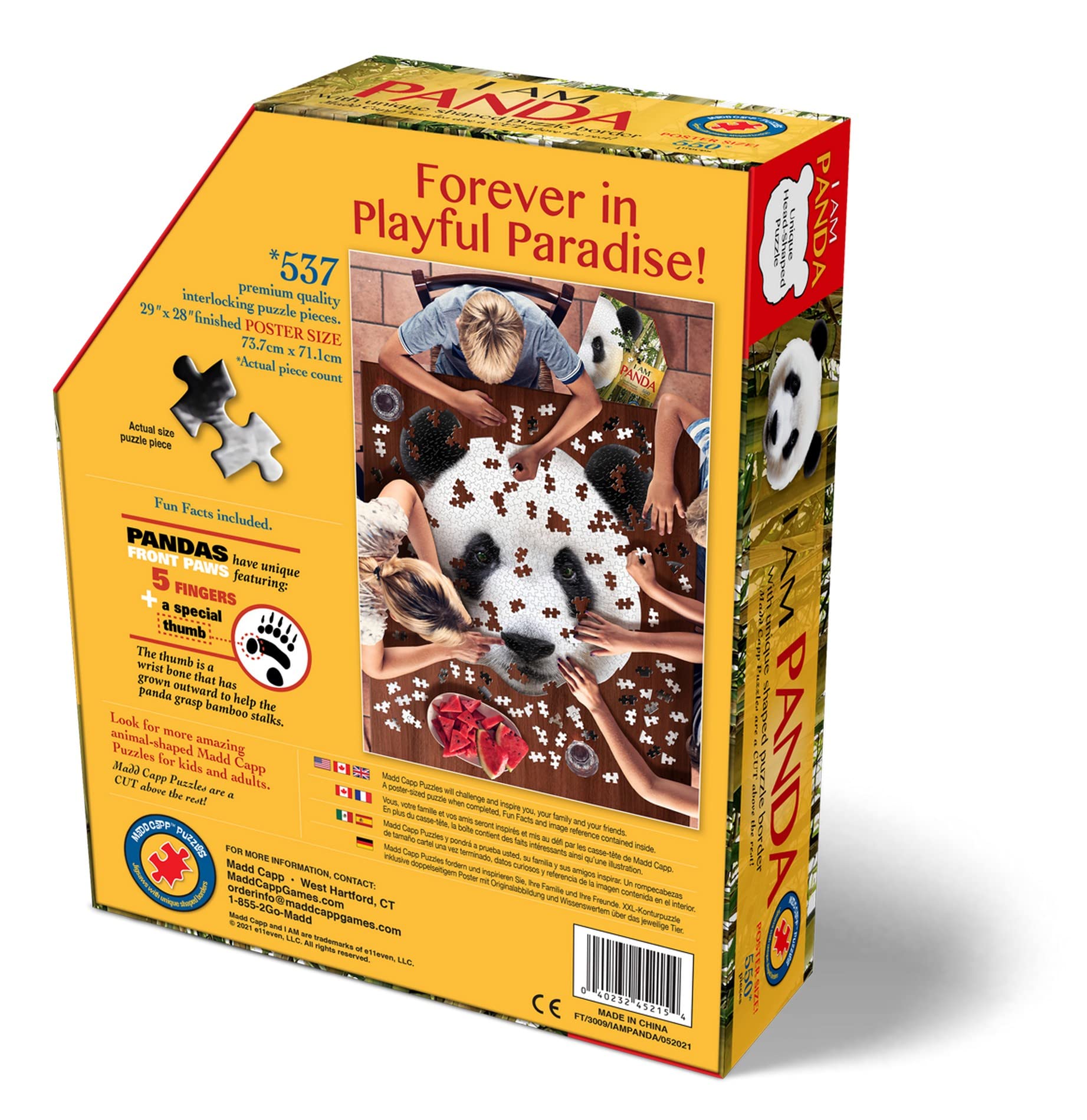 Madd Capp I AM Panda poster-reference image to guide assembly and display.