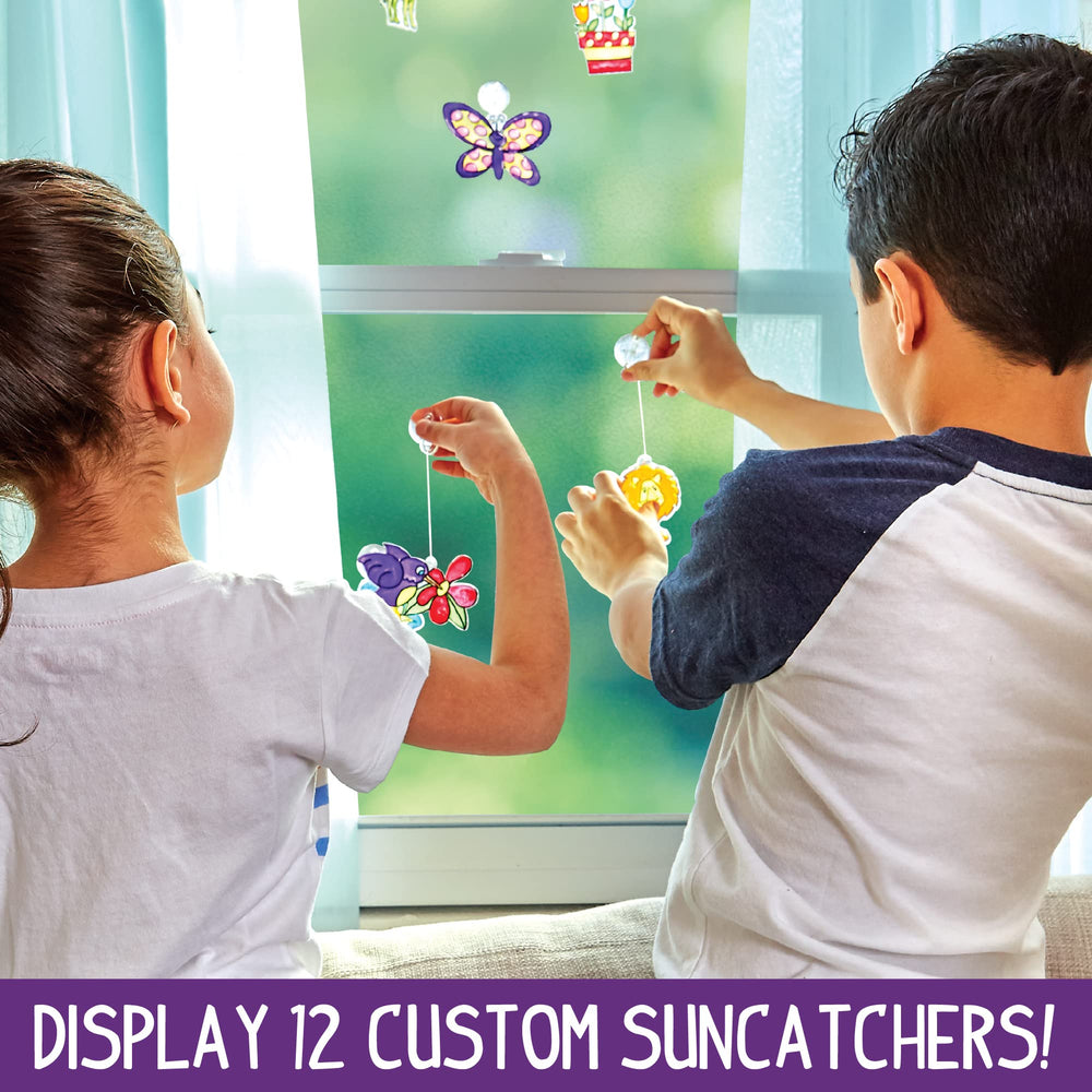 Made By Me acetate sheet lets kids design custom window clings.