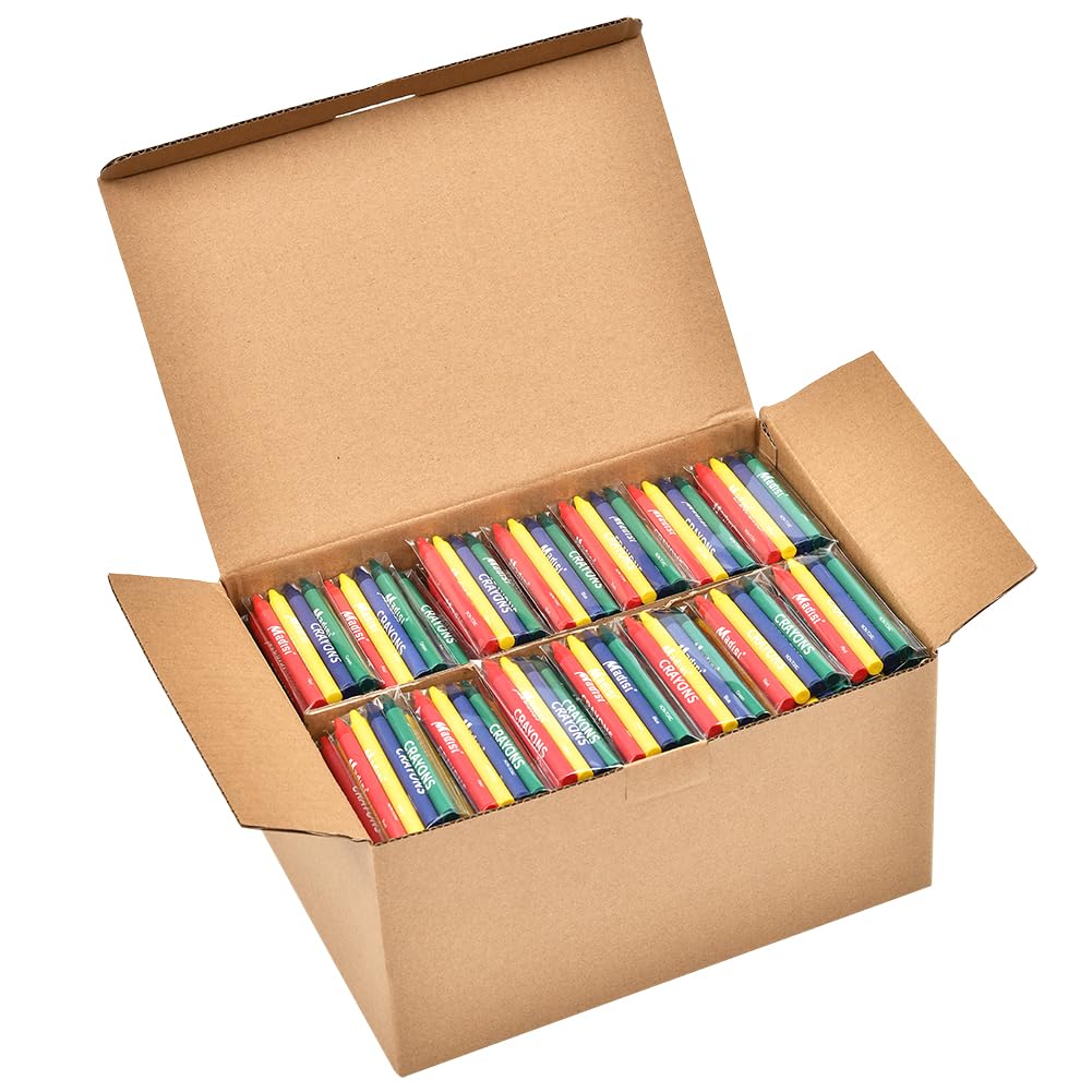 Madisi Crayons bulk pack shows 1,000 colors for classrooms and art sessions.