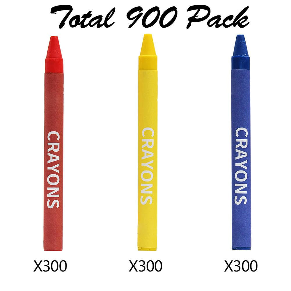Madisi crayons with cellophane wrapping keep colors fresh.