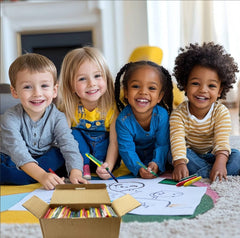 Madisi crayons ideal for group projects and classroom artistry