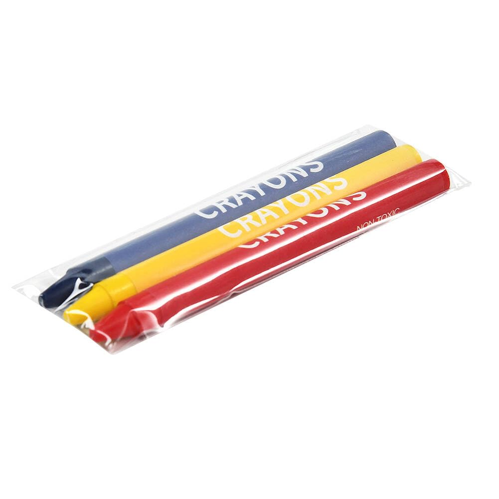 Madisi sturdy storage box protects crayons between classes.
