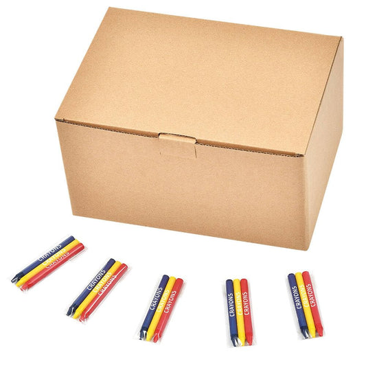 Madisi three-color set in red, blue, yellow for vibrant art lessons.
