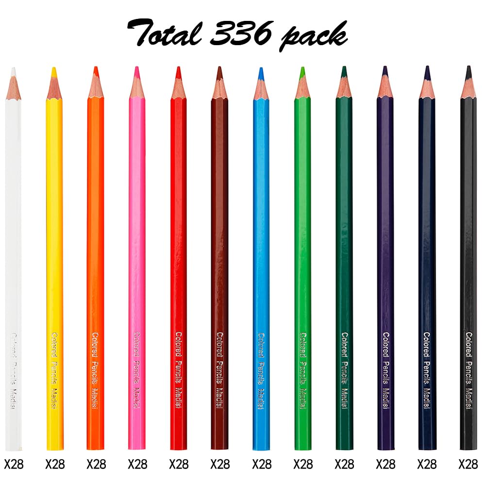 Madisi pre-sharpened pencils ready for quick classroom activities.