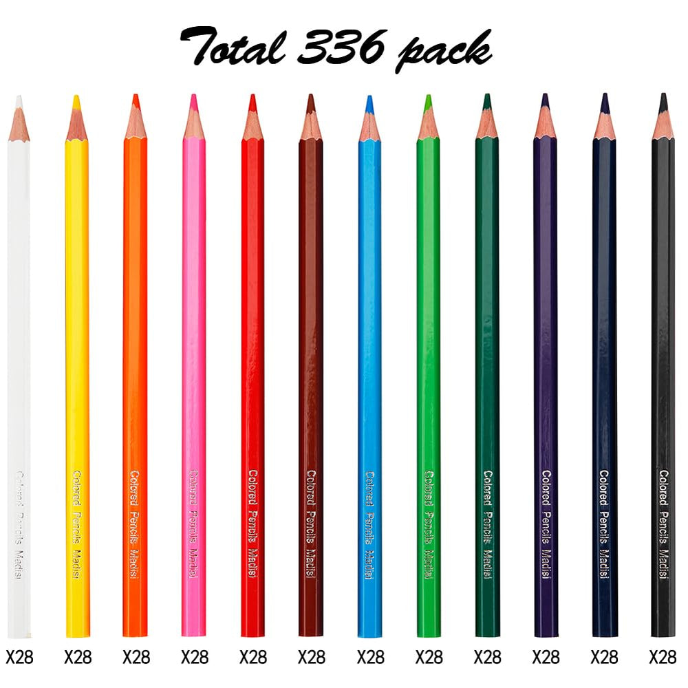 Madisi pre-sharpened pencils ready for quick classroom activities.