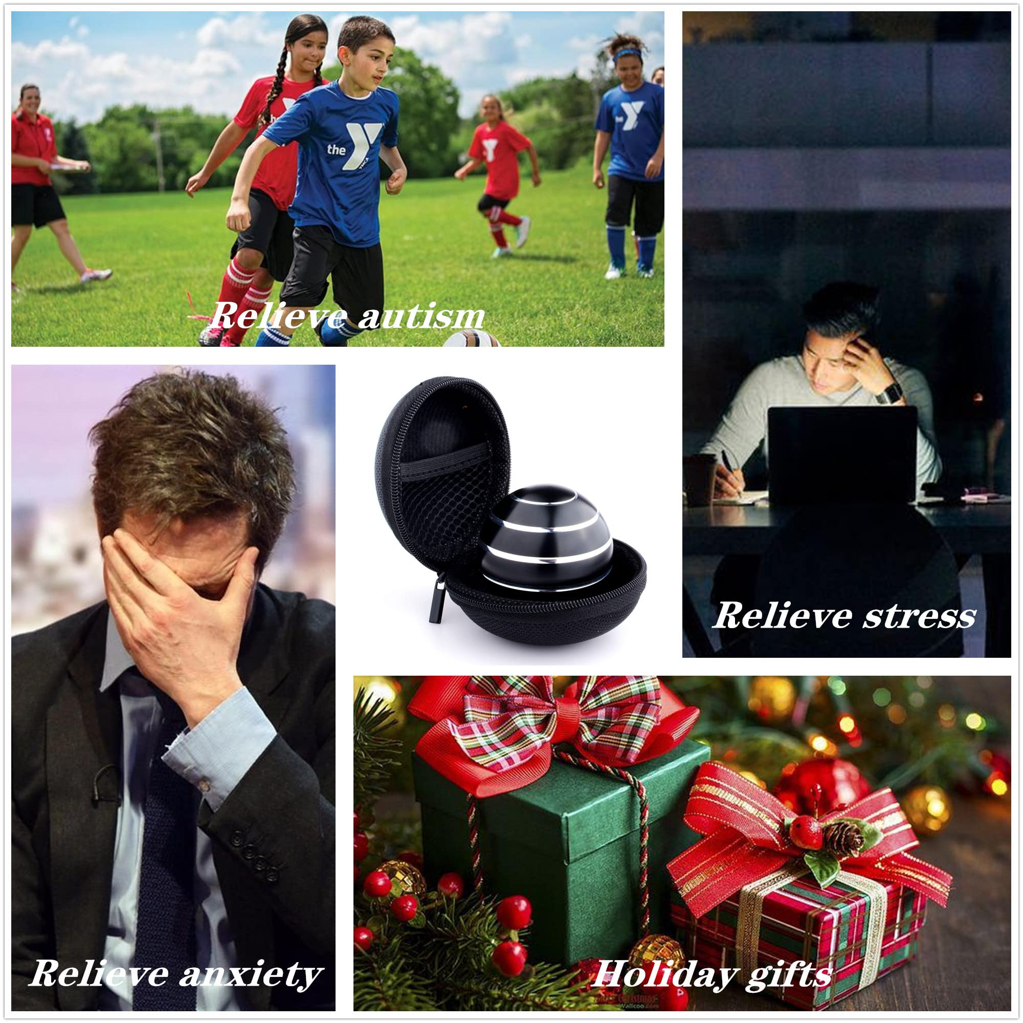 MADNIU spinner-ball versatile desk companion for focus and relaxation