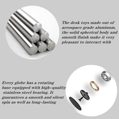 MADNIU rotating base with stainless steel bearing smooth spin.