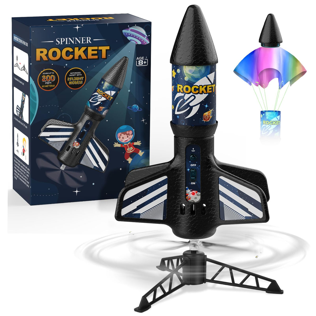 Mafbeanl rocket launcher for kids ready for outdoor play