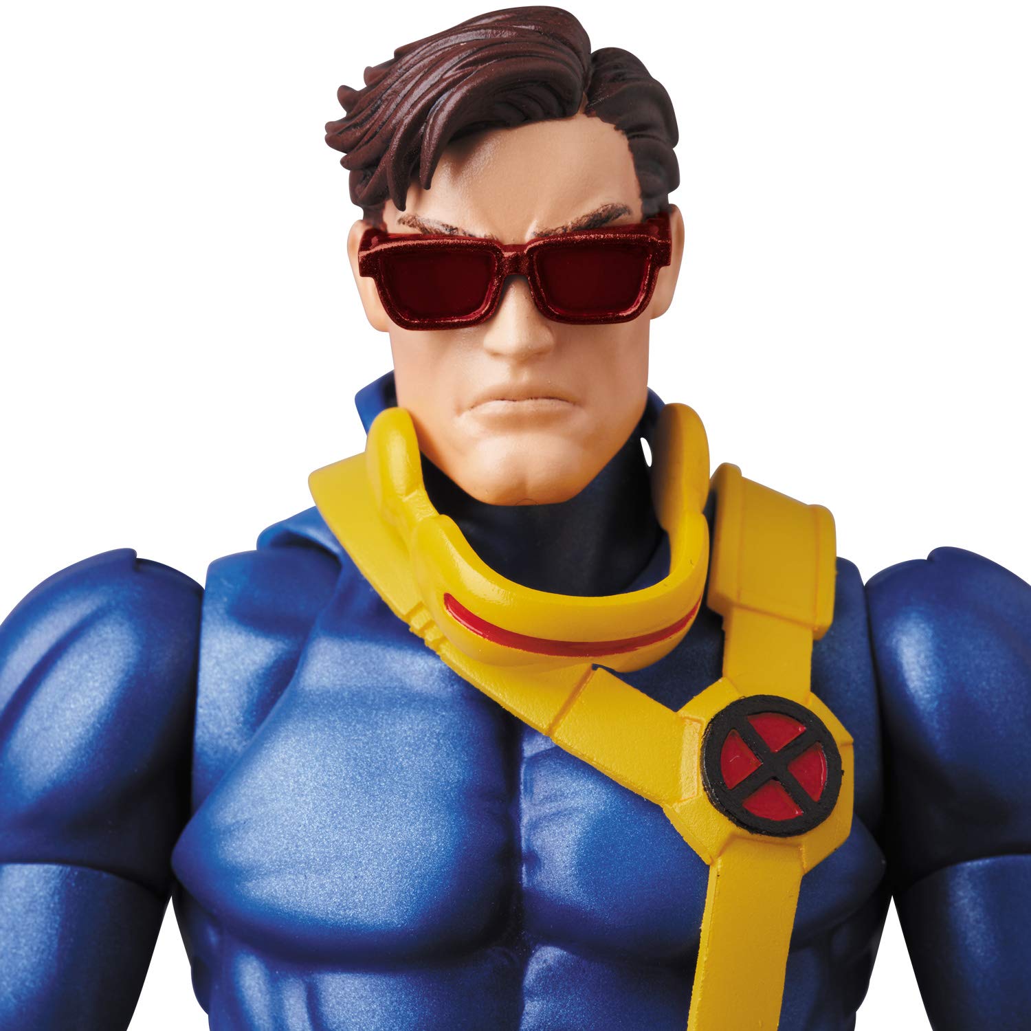 Movable figure stand included with Mafex Cyclops Comic Ver. for stable display