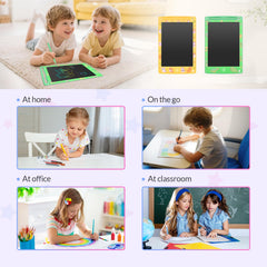 mafiti LCD Writing Tablet 8.5-inch kick-stand, easy message display for family and coworkers.