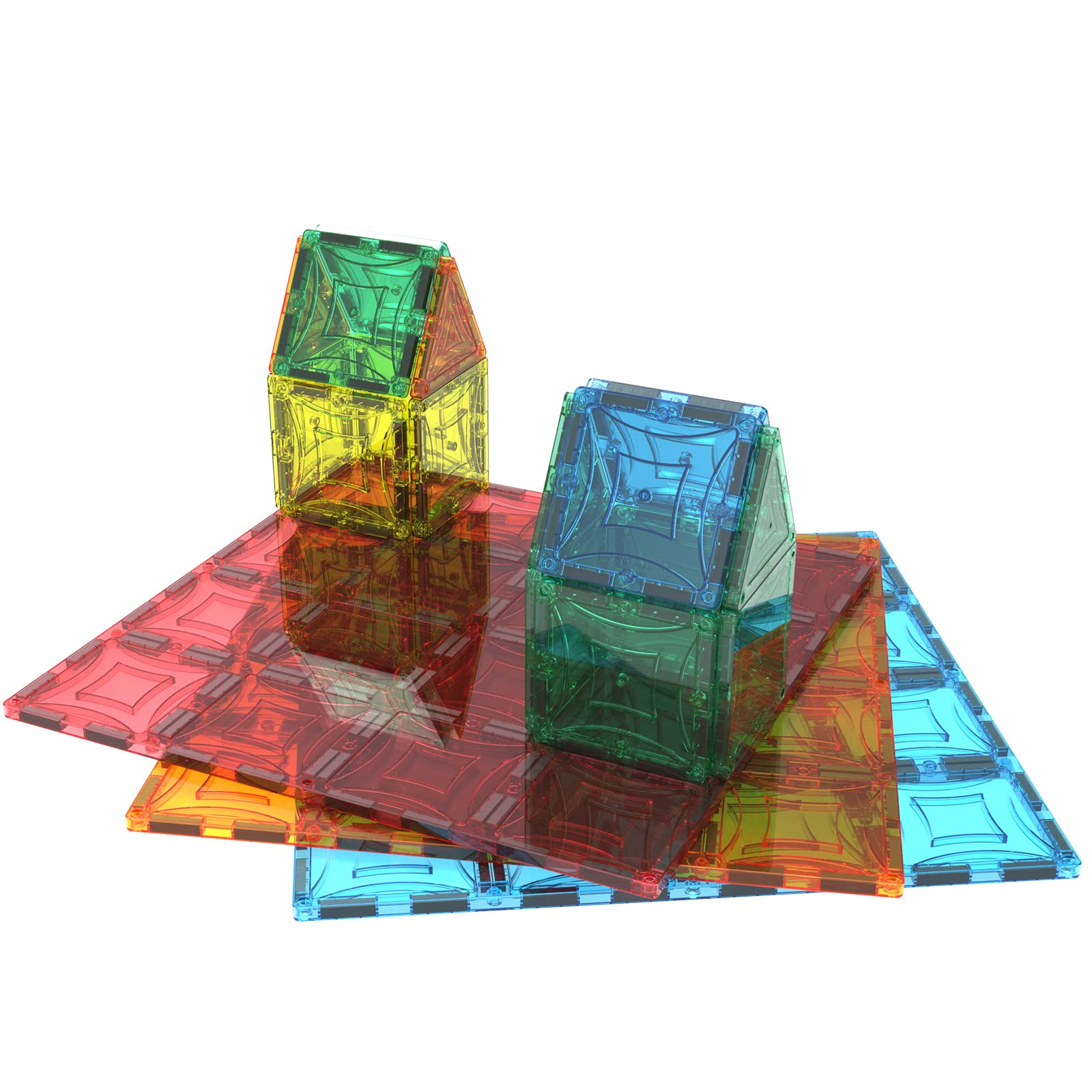 Mag Genius transparent colors highlight design decisions during play.