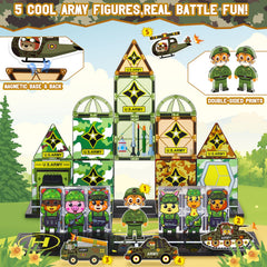 Magbubp armed animal soldiers boost cooperative role-play scenarios
