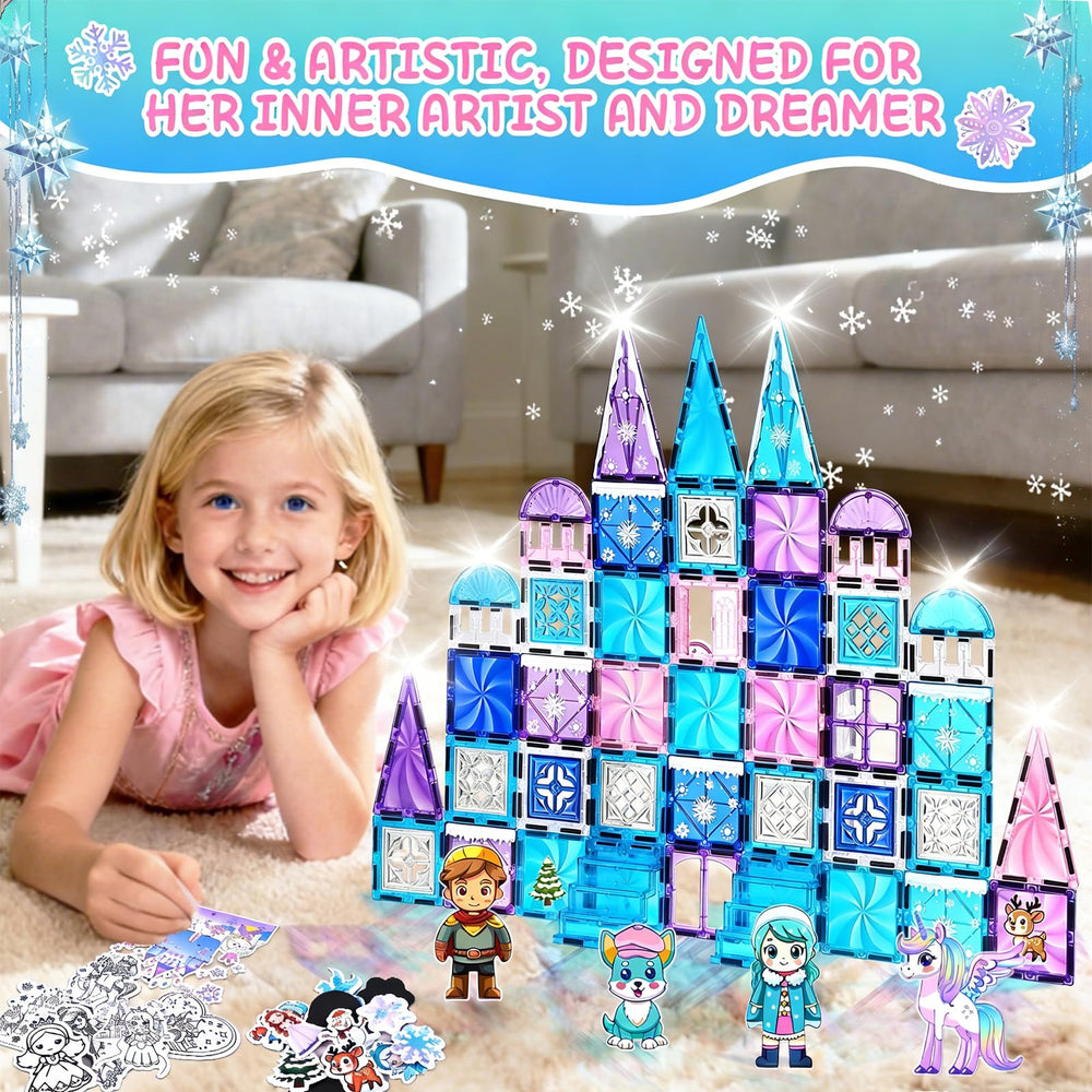 Magbubp four magnetic dolls for interactive play