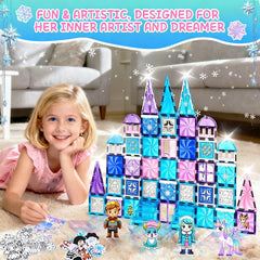 Magbubp four magnetic dolls for interactive play