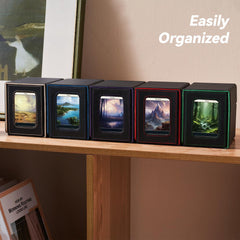 Mage Tech holds up to 100 double-sleeve cards securely.
