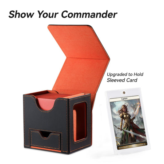 Mage Tech 35pt card holder keeps your special commander secure