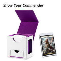 Mage Tech Card Deck Box 35pt holder protects oversized cards during transport
