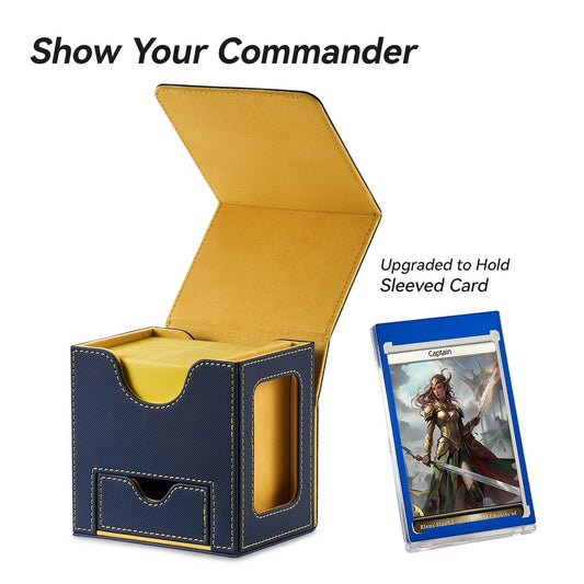 Mage Tech Commander slot displays the commander card for quick reference